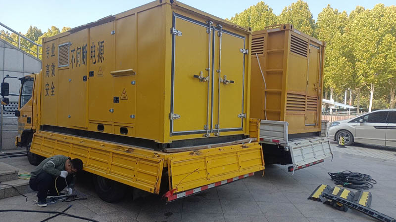 临江柴油发电机组和UPS电源配合使用时的注意事项